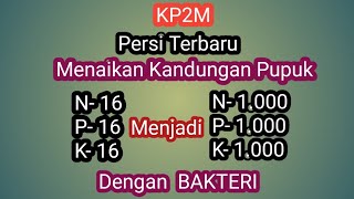 Mengkonversi/Menaikan Nilai Pupuk Makro dan mikro Setara dengan 1 Ton