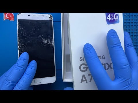 Замена экрана Samsung Galaxy A7 2016 и крышки заднего стекла