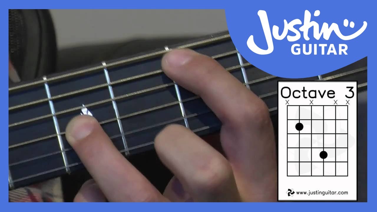 Guitar Octave Chords Chart