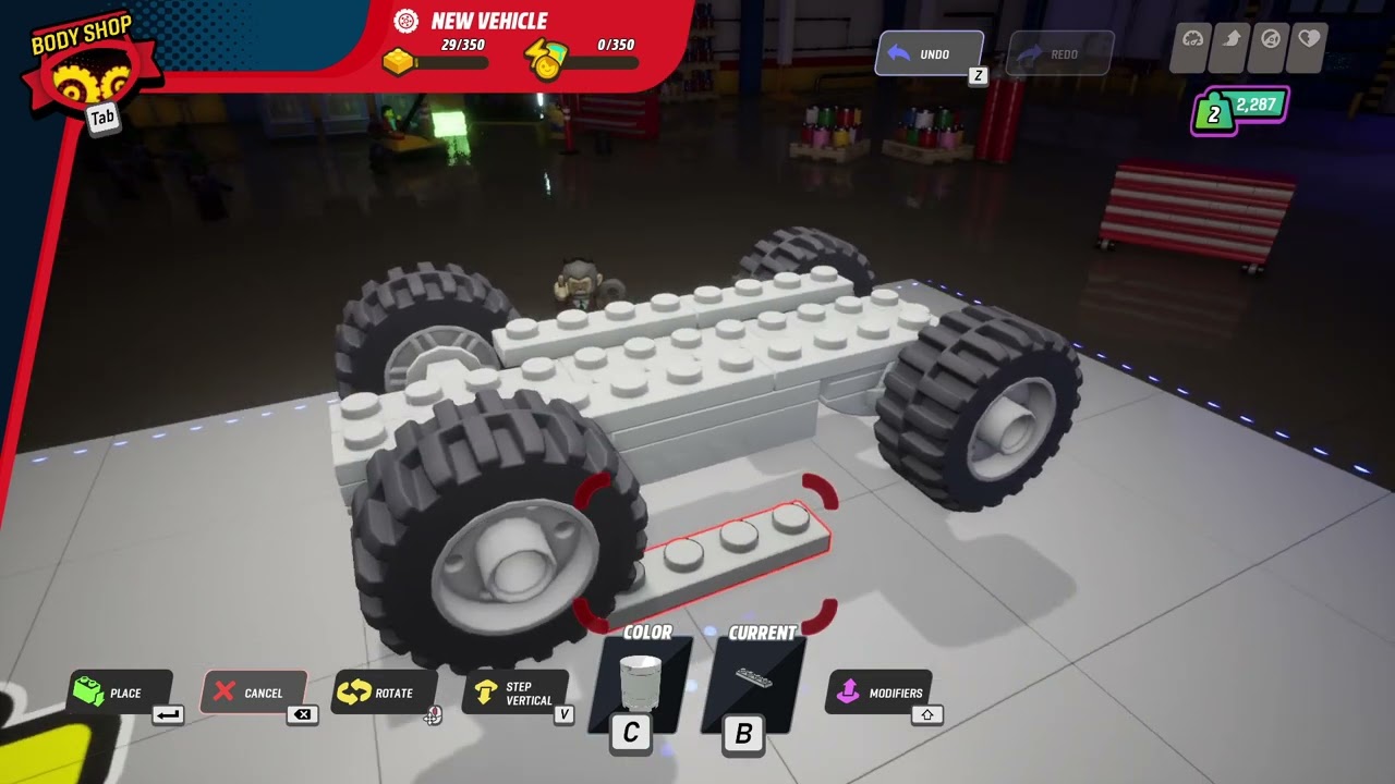 Building a Random selected Lego 2k Drive Car 01