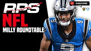 MILLY ROUNDTABLE | 2023 NFL, WEEK 1 | DRAFTKINGS TOURNAMENT PICKS AND STRATEGY