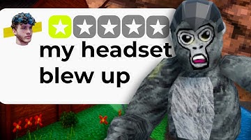 I Tested 1-Star Gorilla Tag Maps..