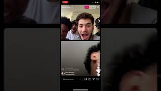 Kid breaks dads tv on adin Ross ig live