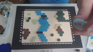 Magnetic Hex Map and Terrain for Wargaming