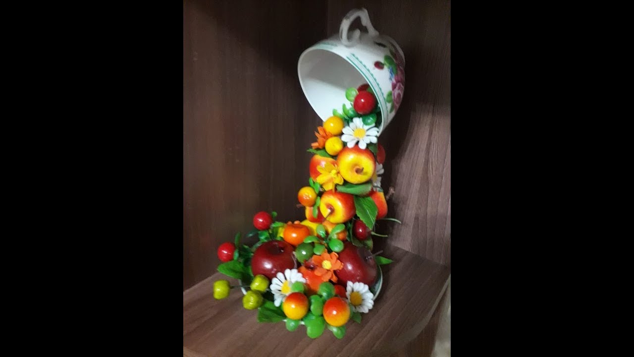 Топиарий,парящая кружка,дыры лета , мастер класс !!