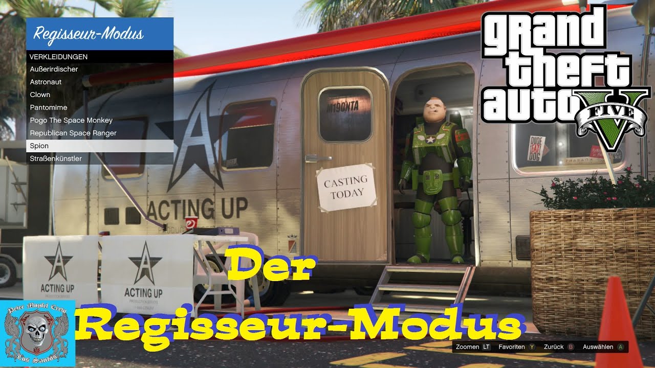Gta 5 Regisseur Modus Tiere Freischalten GTA V - Tutorial - Der Regisseur Modus - Nur PS4 - XBoxOne und PC - 1.