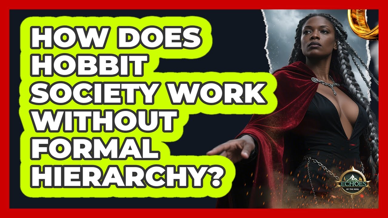 How Does Hobbit Society Work Without Formal Hierarchy? - Echoes Of The Ring