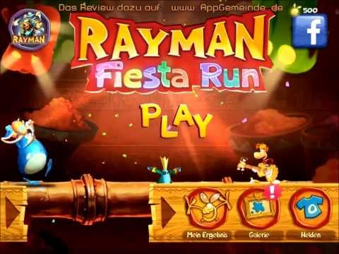 Rayman Fiesta Run - iOS Gameplay AppGemeinde