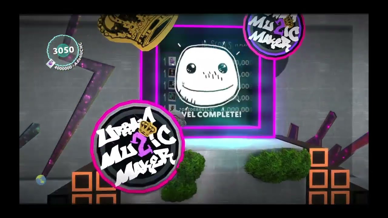 LBP2 Game: URBAN MUSIC MAKER created by ADONIZCHC