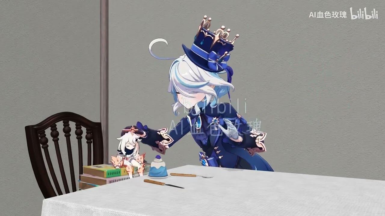 [Genshin Impact] Tom & Jerry Parody |   Part Time Pal | Furina & Paimon