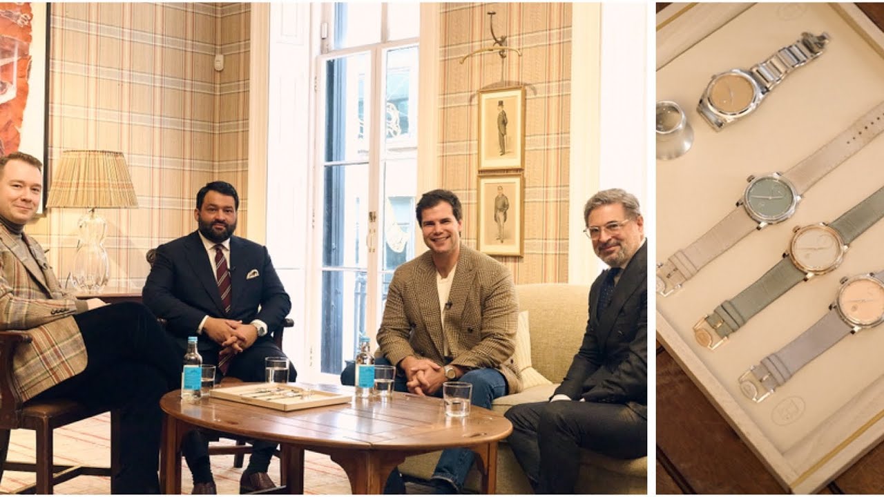 Watchmaking & tailoring with @ParmigianiFleurier & @HuntsmanSavileRow1849  