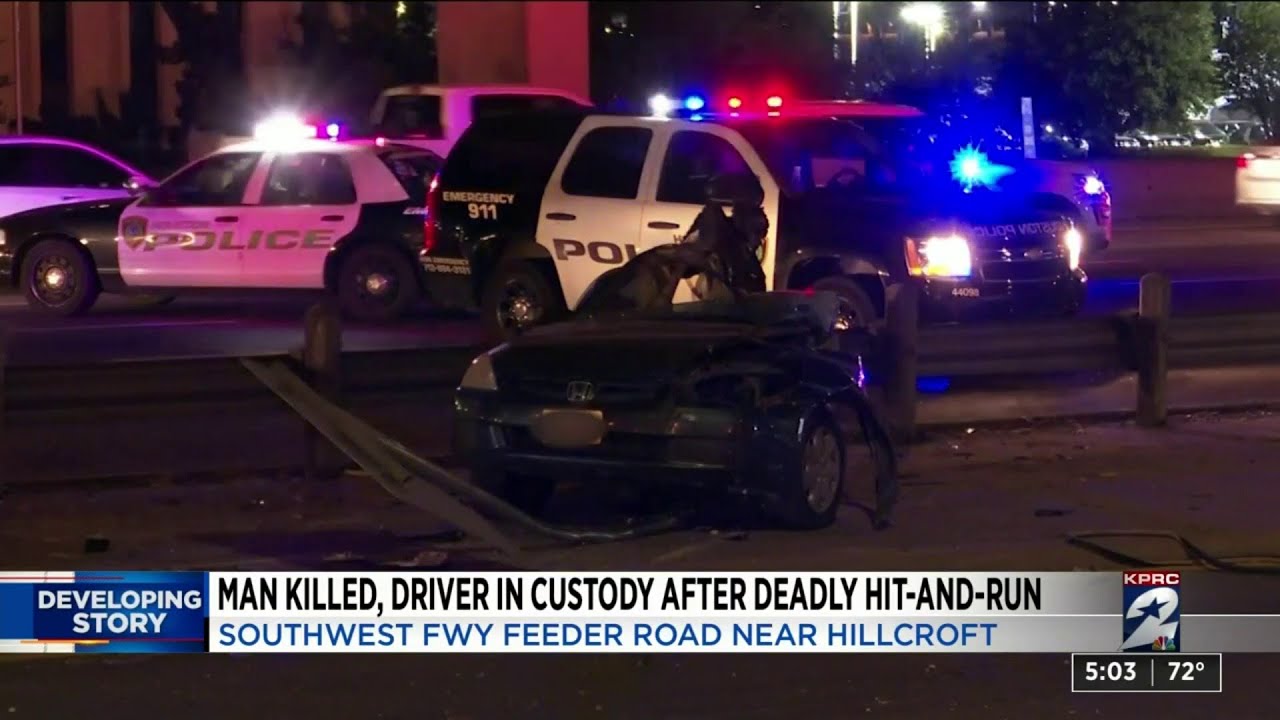 Man killed, driver in custody after deadly hit-and-run, police say ...
