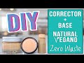 CORRECTOR + BASE / BB CREAM - DIY - ZERO WASTE - VEGANO - Mixi