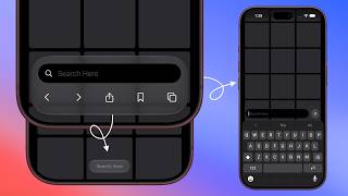 Safari's Collapsible Bottom Bar Using SwiftUI | iOS 27 | Xcode 27 News