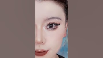 "Watch me transform my brows into perfection! ✨ Easy steps for flawless eyebrow shaping 💖"