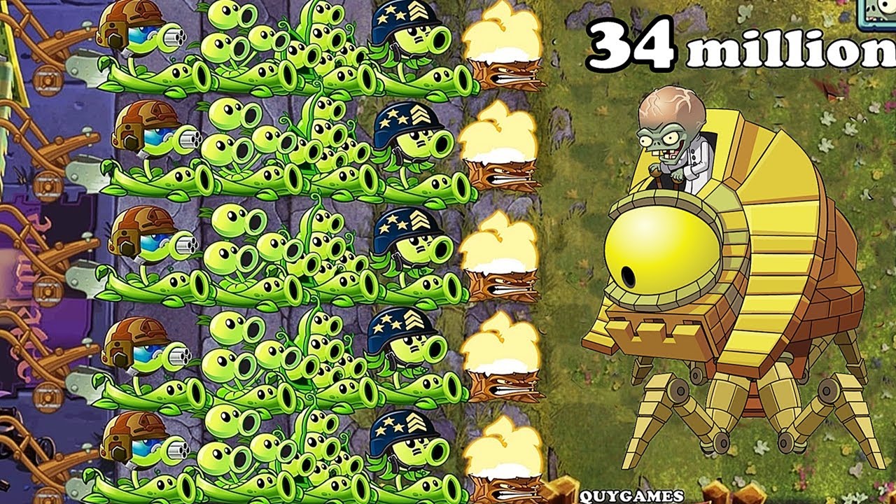 Pvz2 Arena this Week 351, Doom-shroom Tournament vs ZOMBOSS