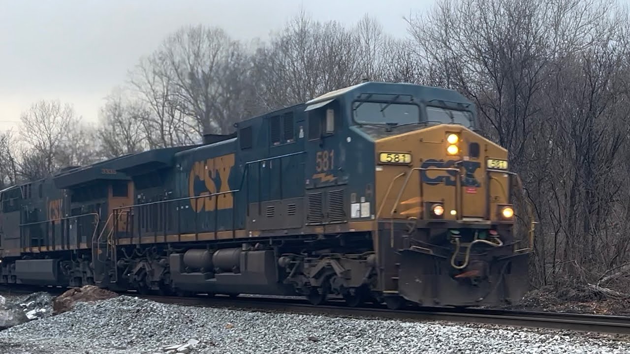 CSX Coal Train | Mount Airy MD 1/14/2026 with @TheOldMainGuy 