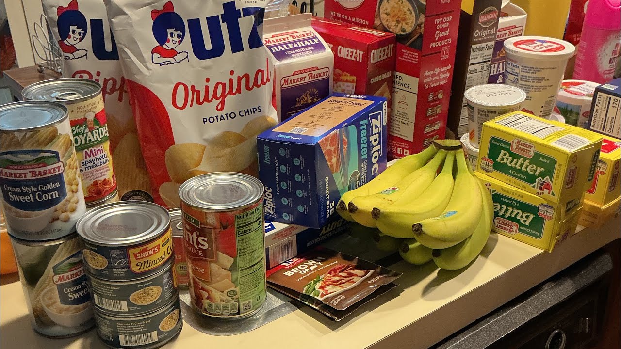 March Monthly Market Basket Haul $281.78 