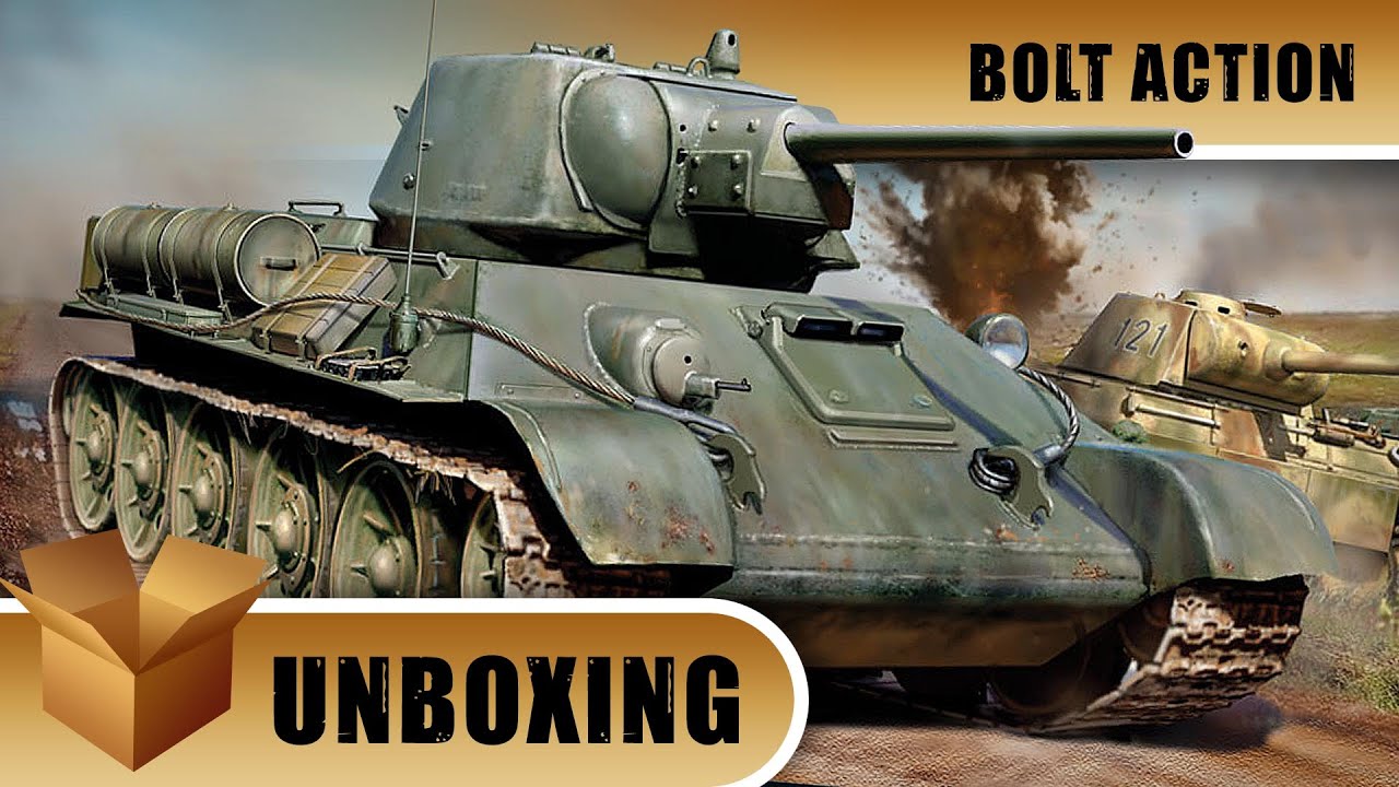 Bolt Action Soviet Tank Platoon boxed set