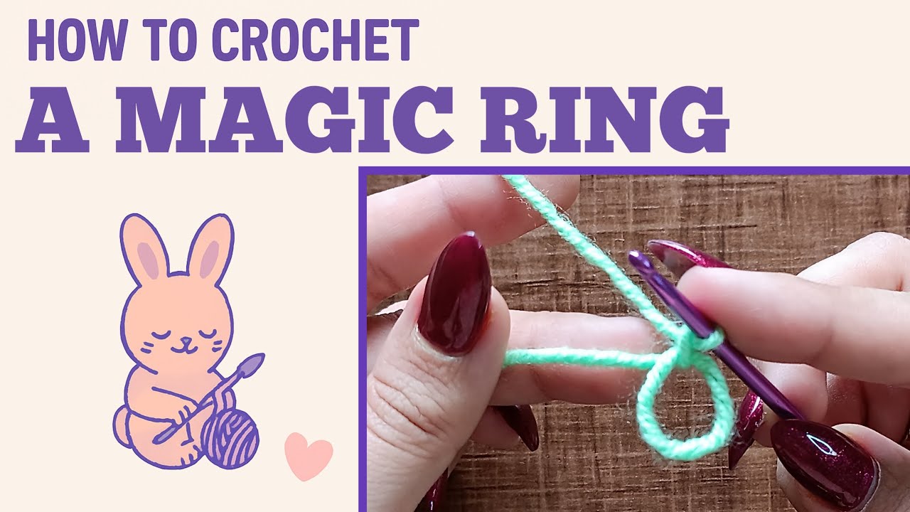 Crochet Magic Ring Tutorial | Easy Step-by-Step Guide for Beginners
