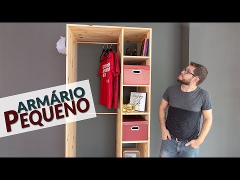 Vídeo: Armário de madeira DIY: desenhos, instruções passo a passo e recomendações