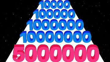 Number Rush: 2048 Challenge vs Number Run 3D - Satisfying ASMR Gameplay (Freeplay Original)