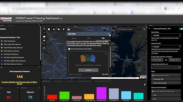 COVID-19 & ODMAP. Multiple Layer Analysis: Using Open Source Data & CSV File Data