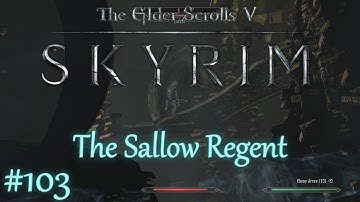 The Elder Scrolls V: Skyrim - #103 The Sallow Regent /// Special Edition / Playthrough