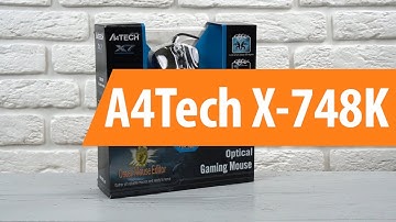 Распаковка A4Tech X-748K / Unboxing A4Tech X-748K