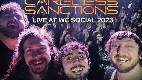 Careless Sanctions - Full Set - Live at The WC Social Club, West Chicago, IL 2023