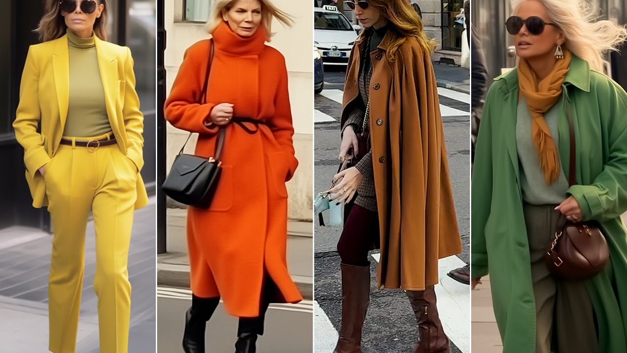 ⁣Autumn 2023 Street Fashion in Italy 🇮🇹 Latest wearable trends in Milan. Walking down a chic street