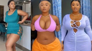 Thick Curvy Dancer Cyan Boujee