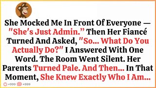 My Sister Mocked Me In Front of Everyone — Then Her Fiancé Turned Pale and Said, “You’re the Jud
