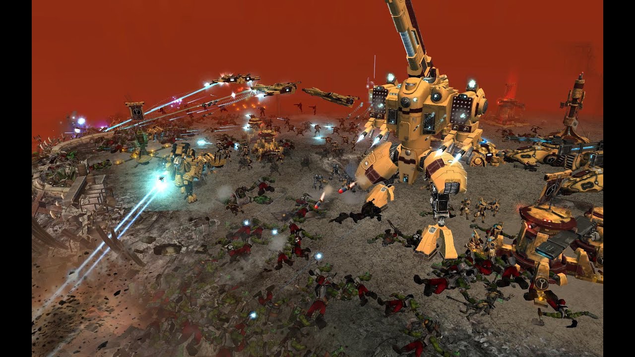 Dawn of War: SoulStorm Tau firepower superiority
