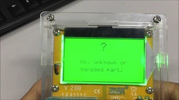 How to adjust the brightness contrast of Mega328 Transistor Tester?