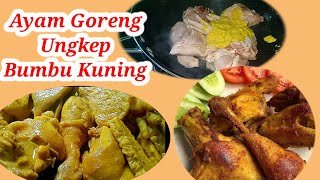 RESEP AYAM BUMBU KUNING UNGKEP  GURIH DAN LEZAT//MASAK TANPA AIR 100% BUMBU MERESAP SAMPAI TULANG.!. 