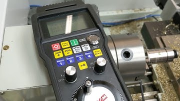 Automatic Tool Offset Measurement X Z tool offset cycle with Centroid Acorn CNC controller