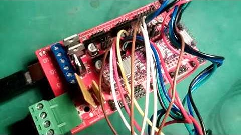 Arduino Mega ramps 1.4 contol  stepper motors Estlcam cnc!