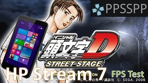 HP Stream 7 Gaming - Initial D Street Stage