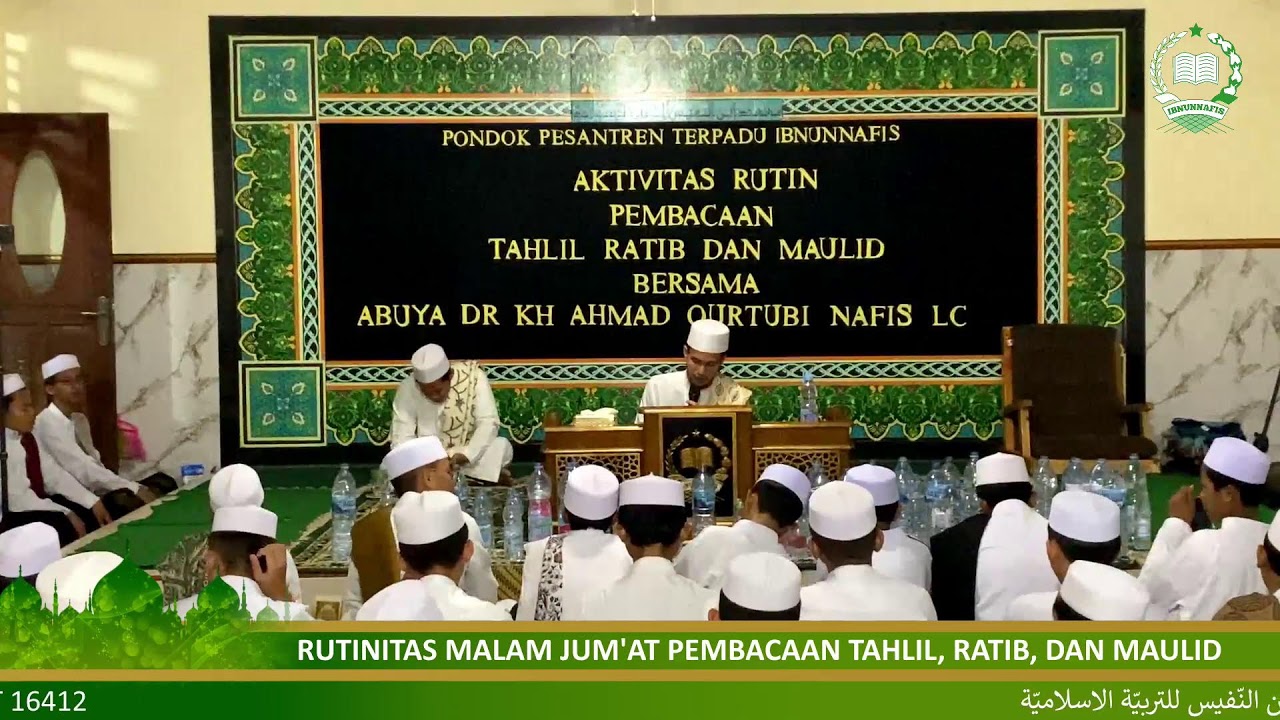RUTINITAS MALAM JUM'AT PEMBACAAN TAHLIL, RATIB, DAN MAULID