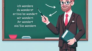 картинка: Німецькі дієслова | Як правильно відмінювати? (Рівень A1)