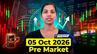 RBI Rate Hike Coming? FIIs Selling Heavily, Indian ADRs Crash! | Pre Market report & 5 Oct 2026
