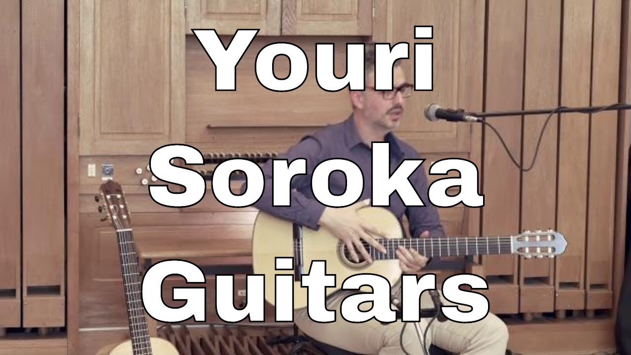 Guitares luthier Youri Soroka - Concert de démo Festival de Guitare de Puteaux 2018