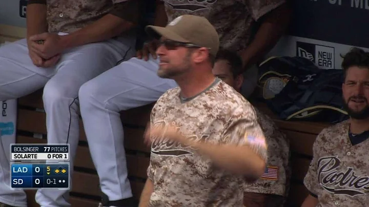 LAD@SD: Kotsay tossed after arguing balls and stri...