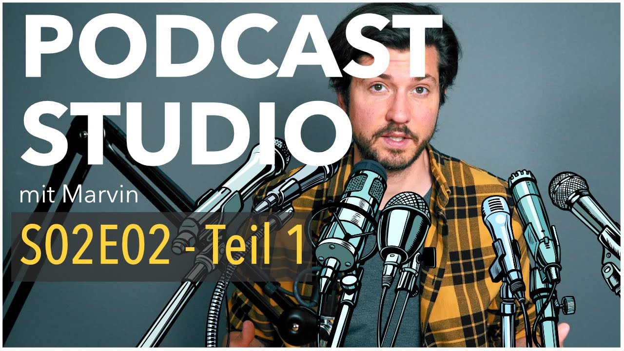 Der Unterschied zwischen USB und XLR-Mikrofonen (Podcast Studio S02E02 Teil 1)
