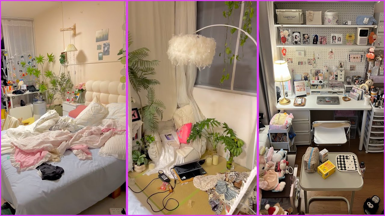 Messy Bedroom Transformation 💫 | Cleaning, Organizing, Restocking & Refilling✨