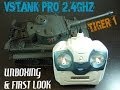 Tiger 1 RC VSTank Pro 2.4ghz Unboxing & First Look