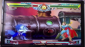 Vampire Darkstalkers Collection (PS2): VS Gallon Jon Talbain Arcade Gameplay