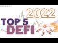 ТОП 5 DeFi проектов 2022 // Обзор Биткоина. Стрим №1