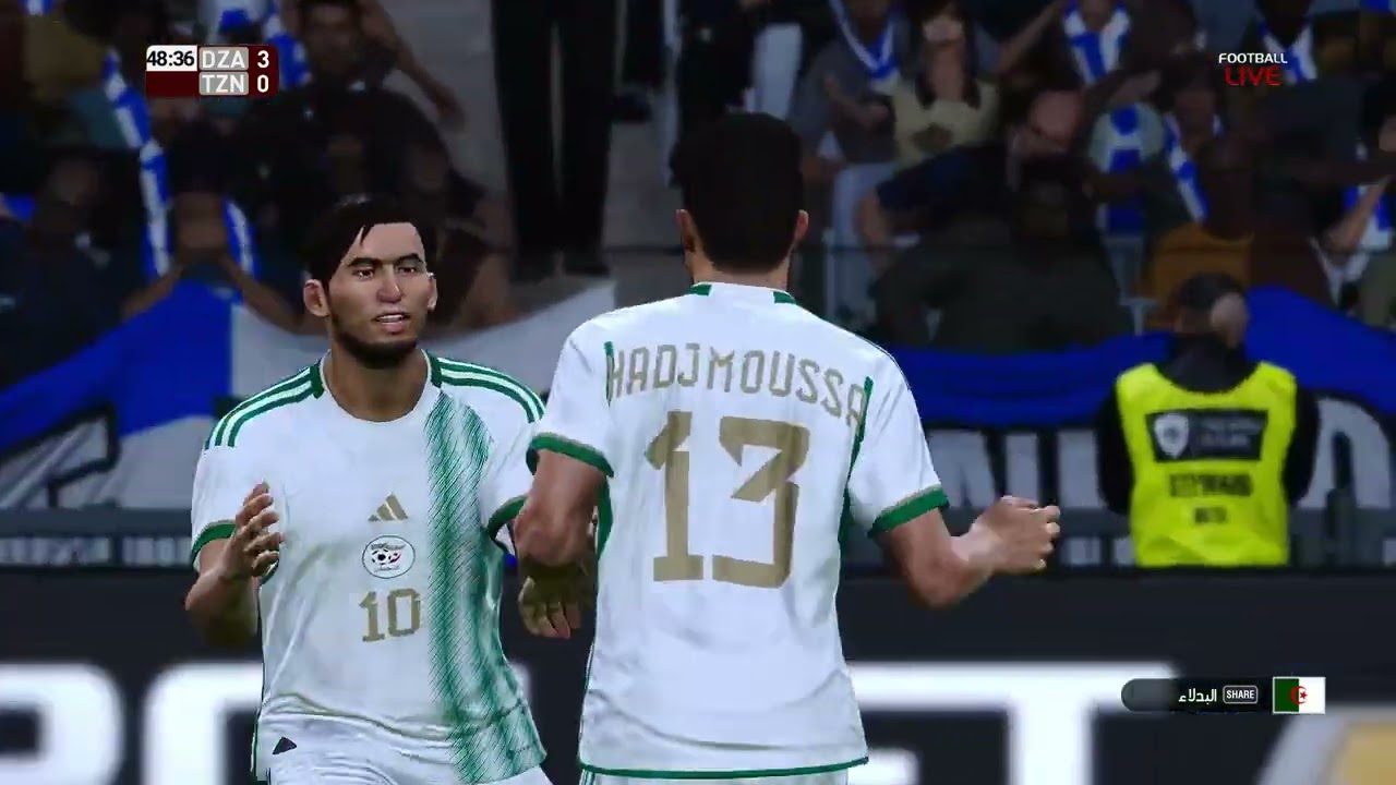 # الجزائر_ضد_تنزانيا ¦ الملحمة التاريخية_التي لا تنسى👈⚽FL25  🎮